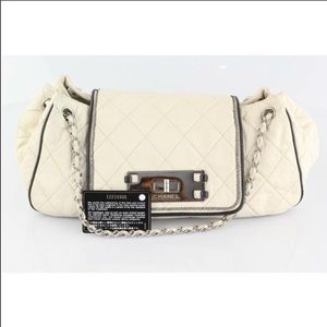 Chanel East West Accordion Flap bag